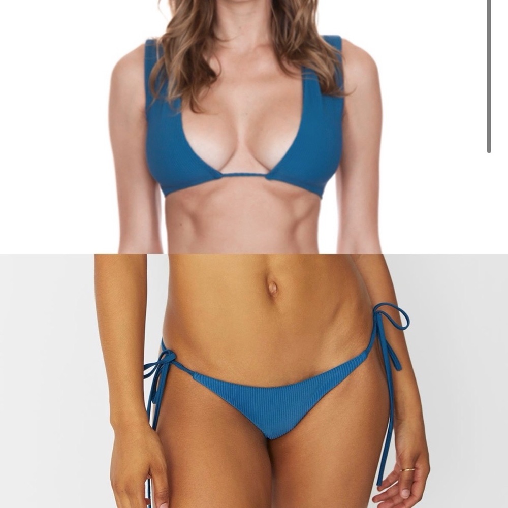 Frankie’s Bikinis Deep Sea Blue